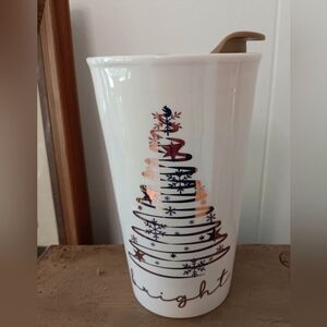 Marketplace Thermal Insulated Ceramic Holiday Cup